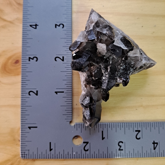 Unique Smoky Quartz Crystal Cluster - Picture 7 of 8